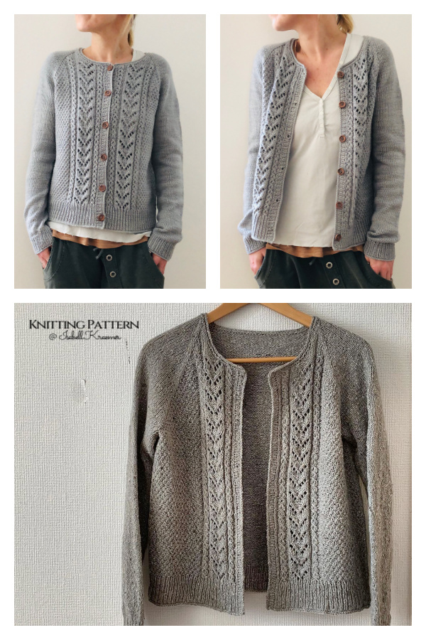Mariechen Cable Cardigan Knitting Pattern