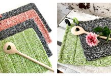 Bakers Twine Potholder Knitting Pattern