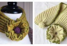 Flower Scarf Free Knitting Pattern