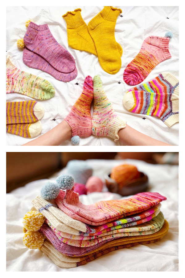 Shorty Sock Set Knitting Pattern
