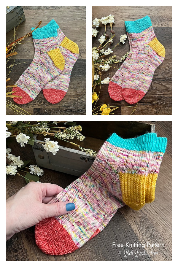 The Lea Socks Free Knitting Pattern