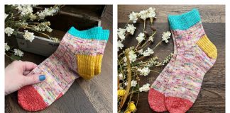 The Lea Socks Free Knitting Pattern