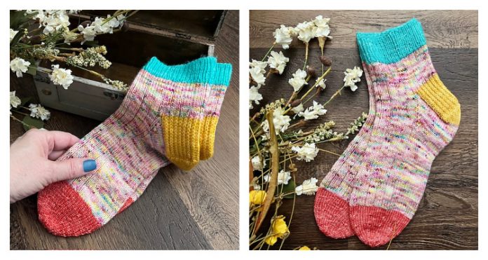 The Lea Socks Free Knitting Pattern