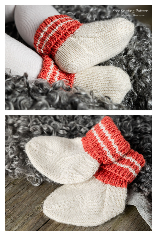 Baby Imagine Socks & Mittens Free Knitting Patterns