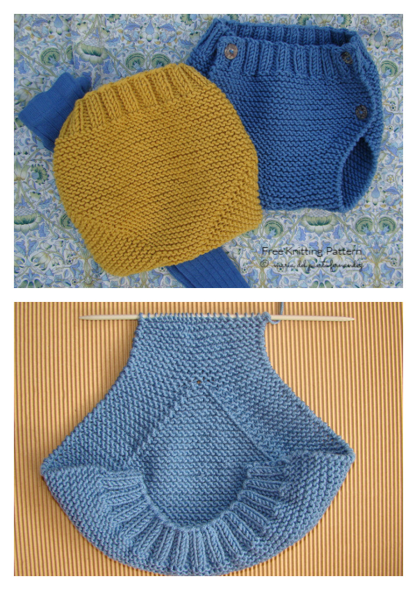 Ranita Leo Diaper Cover Free Knitting Pattern