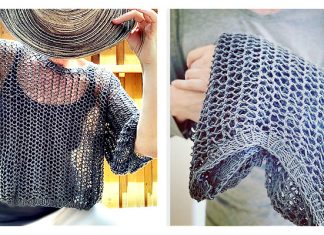 Caia Lace Top Knitting Pattern Free