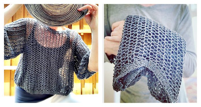 Caia Lace Top Knitting Pattern Free