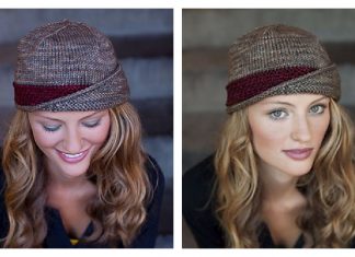 Lucy Cloche Hat Knitting Pattern