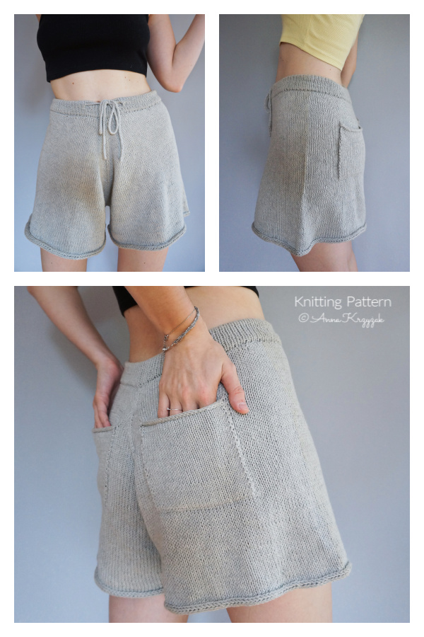 Fermata Shorts Knitting Pattern