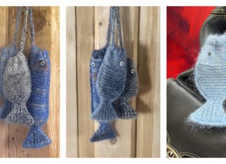 The Little Fish Pouch Knitting Pattern