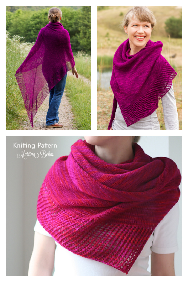 Viajante Shawl Knitting Pattern