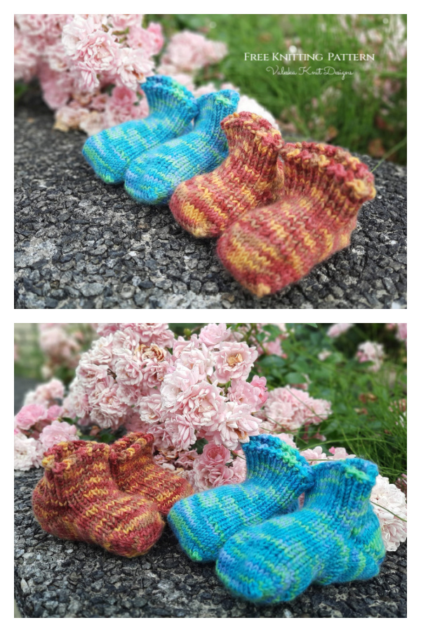 Super Stretchy Baby Socks Free Knitting Pattern