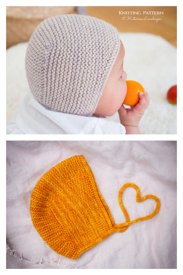 Trendy Baby Sunshine Bonnet Knitting Pattern