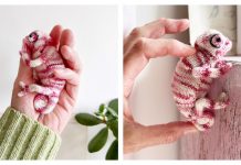 Amigurumi Chameleon Free Knitting Pattern