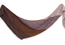 Basic Boomerang Shawl Knitting Pattern