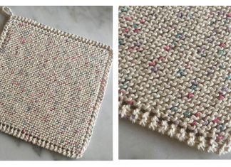 Classic Easy Dishcloth Free Knitting Pattern