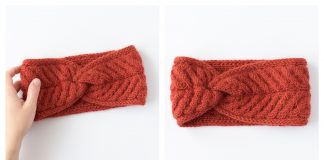 Clay Headband Free Knitting Pattern