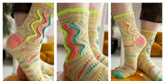 Color Popportunity Socks Knitting Pattern