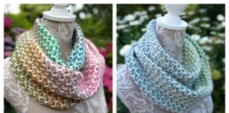 Just Weave It Cowl Free Knitting Pattern