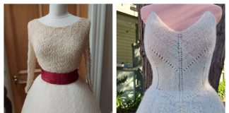 Lace Wedding Dress Knitting Patterns