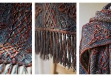 Lindisfarne Cable Scarf Knitting Pattern