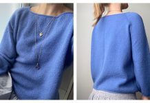 Simply Wool Blouse Free Knitting Pattern