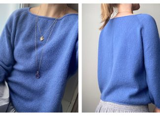 Simply Wool Blouse Free Knitting Pattern