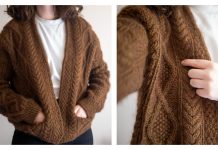 Book Club Cardigan Knitting Pattern