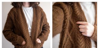 Book Club Cardigan Knitting Pattern