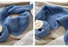 Eyelet Vibes Scarf Free Knitting Pattern