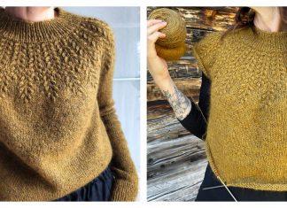 Field Sweater Pullover Knitting Pattern