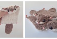 Flying Squirrel Knitting Pattern + Video Tutorial