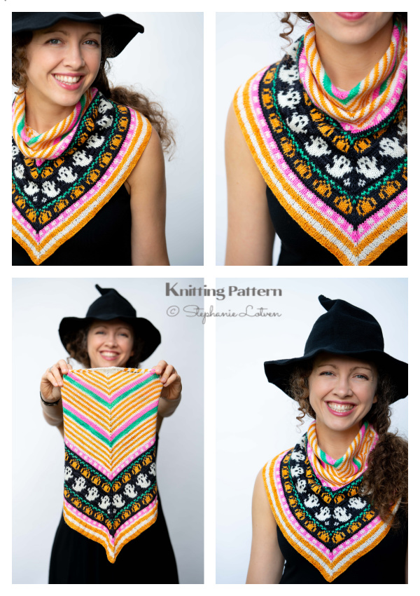 Cowloween Cowl Knitting Patterns