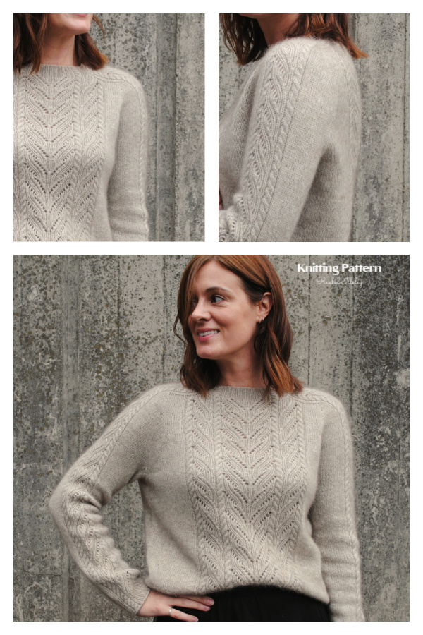 Low Tide Pullover Sweater Knitting Pattern