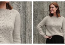 Low Tide Pullover Sweater Knitting Pattern