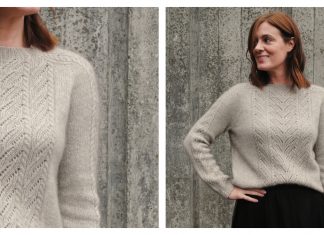 Low Tide Pullover Sweater Knitting Pattern