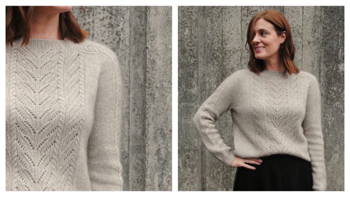 Low Tide Pullover Sweater Knitting Pattern