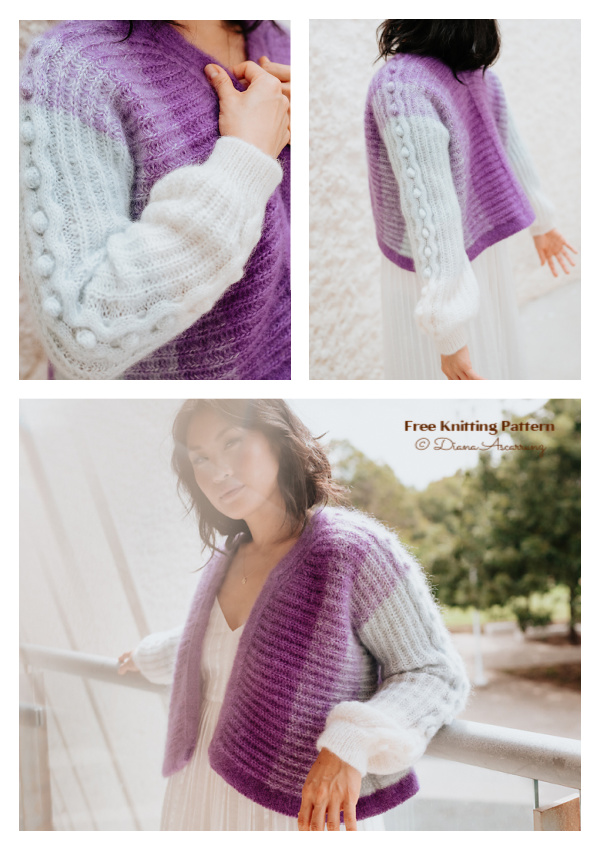 Oneiro Cardigan Free Knitting Pattern