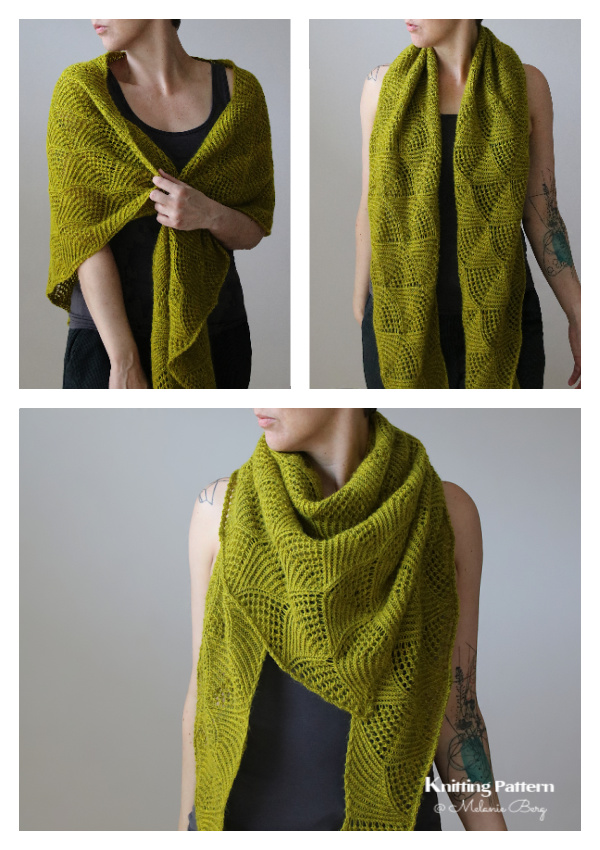 Rainshine Shawl Knitting Pattern