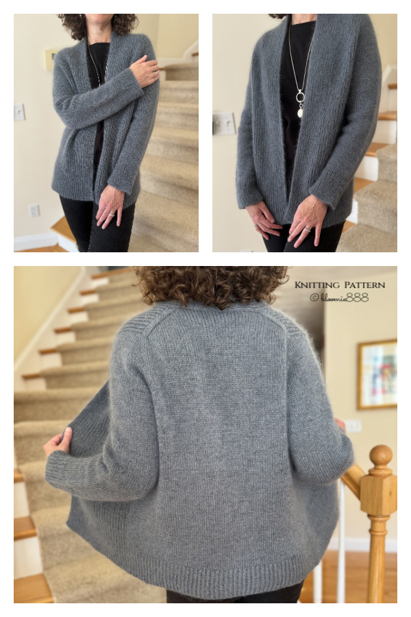 Rebel Cardigan Knitting Pattern