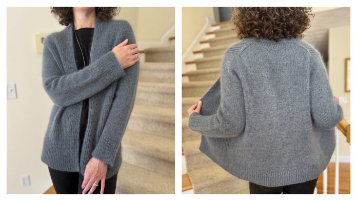 Rebel Cardigan Knitting Pattern