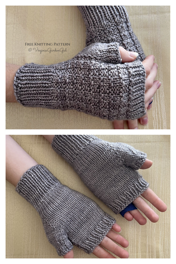 Cozy Thermal Mitts Free Knitting Pattern