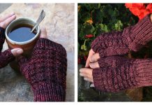 Cozy Thermal Mitts Free Knitting Pattern