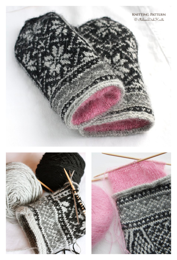 Northman Mittens Knitting Pattern