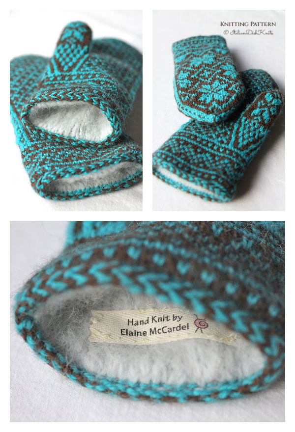 Northman Mittens Knitting Pattern