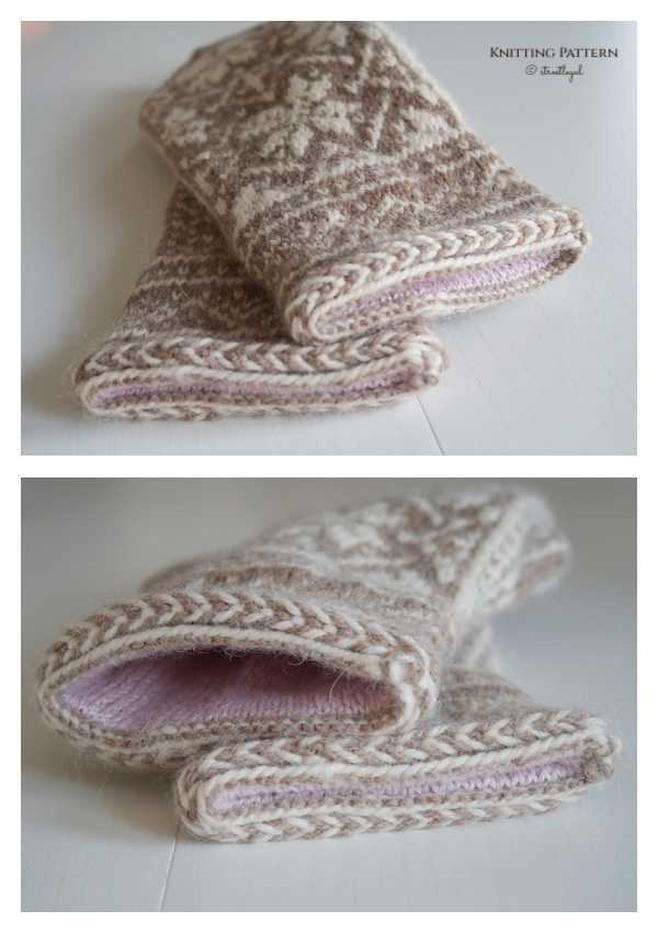 Northman Mittens Knitting Pattern