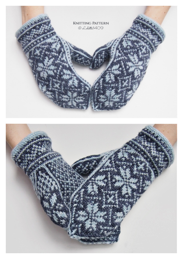 Northman Mittens Knitting Pattern