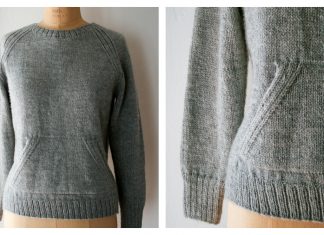 Sweatshirt Sweater Free Knitting Pattern