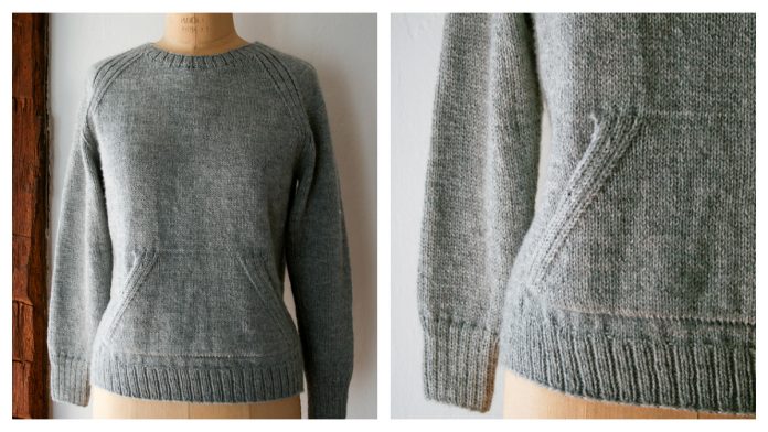 Sweatshirt Sweater Free Knitting Pattern