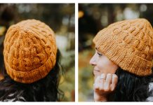 A Twisted Affair Cable Hat Free Knitting Pattern